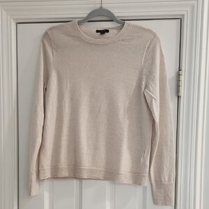 J. Crew Soft Cream Knit Top